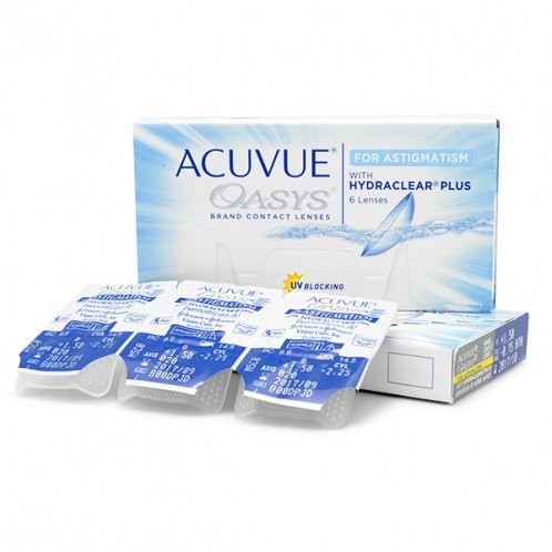 Acuvue Oasys for Astigmatism (kastītēs) Acuvue Oasys for Astigmatism (kastītēs)