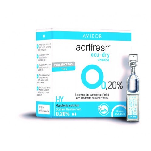 Lacrifresh Ocu-Dry Unidose 0,2 % (20 x 0.4 ml)