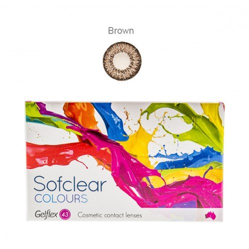 Sofclear Colours Brown Diamond