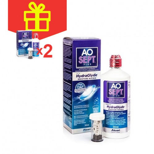 AOSept Plus HydraGlyde (360 ml) AOSept Plus HydraGlyde (360 ml)