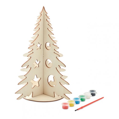 Елочка, которую можно раскрасить "Tree And Paint"